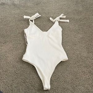 White princess Polly body suit
